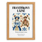 Františkovy Lázně, Czech Republic – Travel Print, set in oak frame