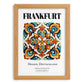 Frankfurt, Germany – Dream Destination Decor, set in oak frame
