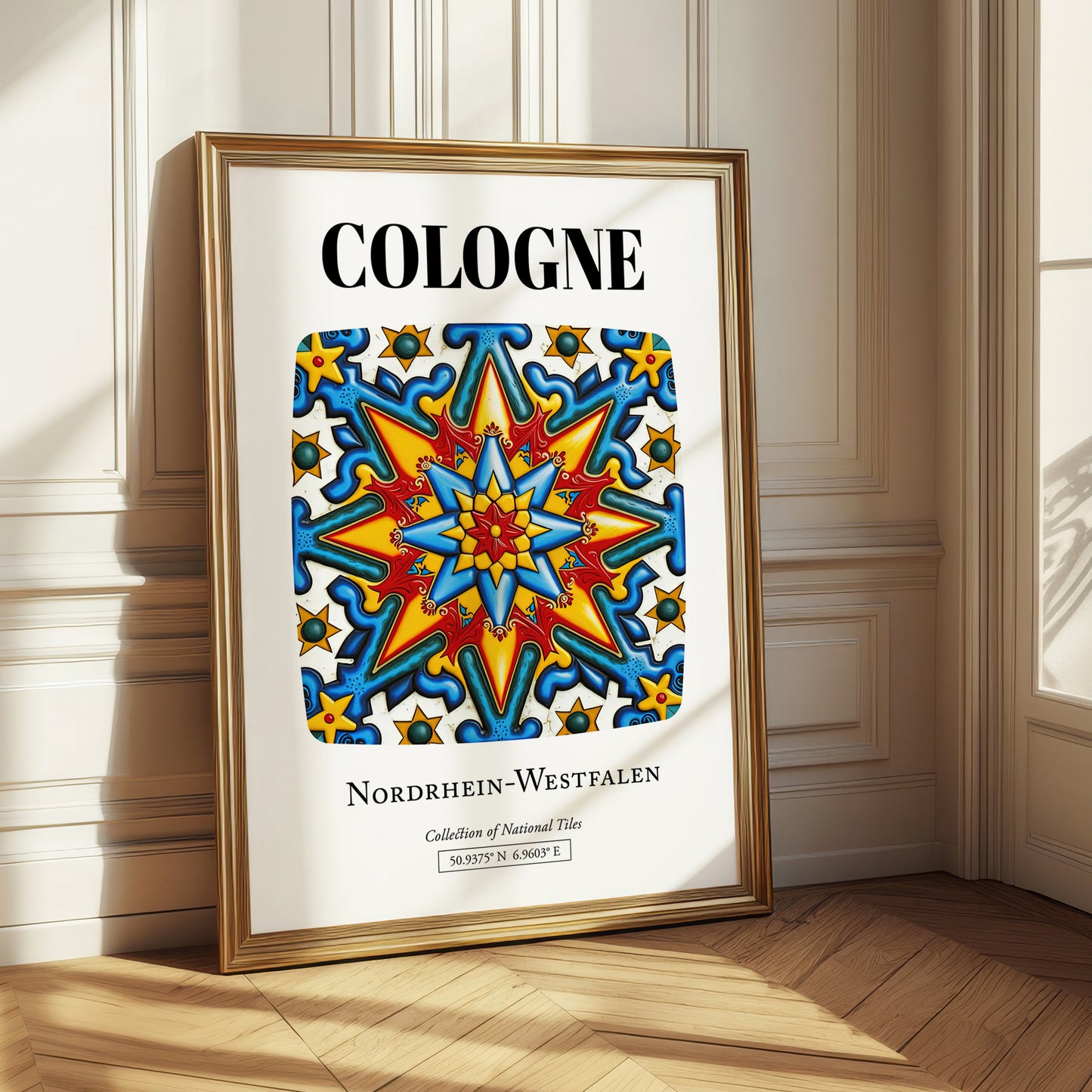 Cologne, Germany – Travel Wall Decor, styled in a charming Paris street view