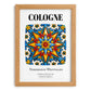 Cologne, Germany – Travel Wall Decor, set in oak frame