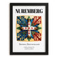 Nuremberg, Germany – Travel Print, in sleek black frame