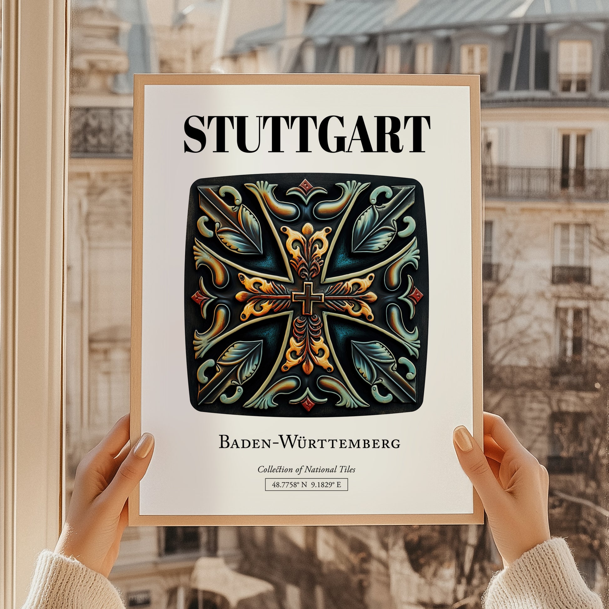 Stuttgart, Germany – Wanderlust-Inspired Poster