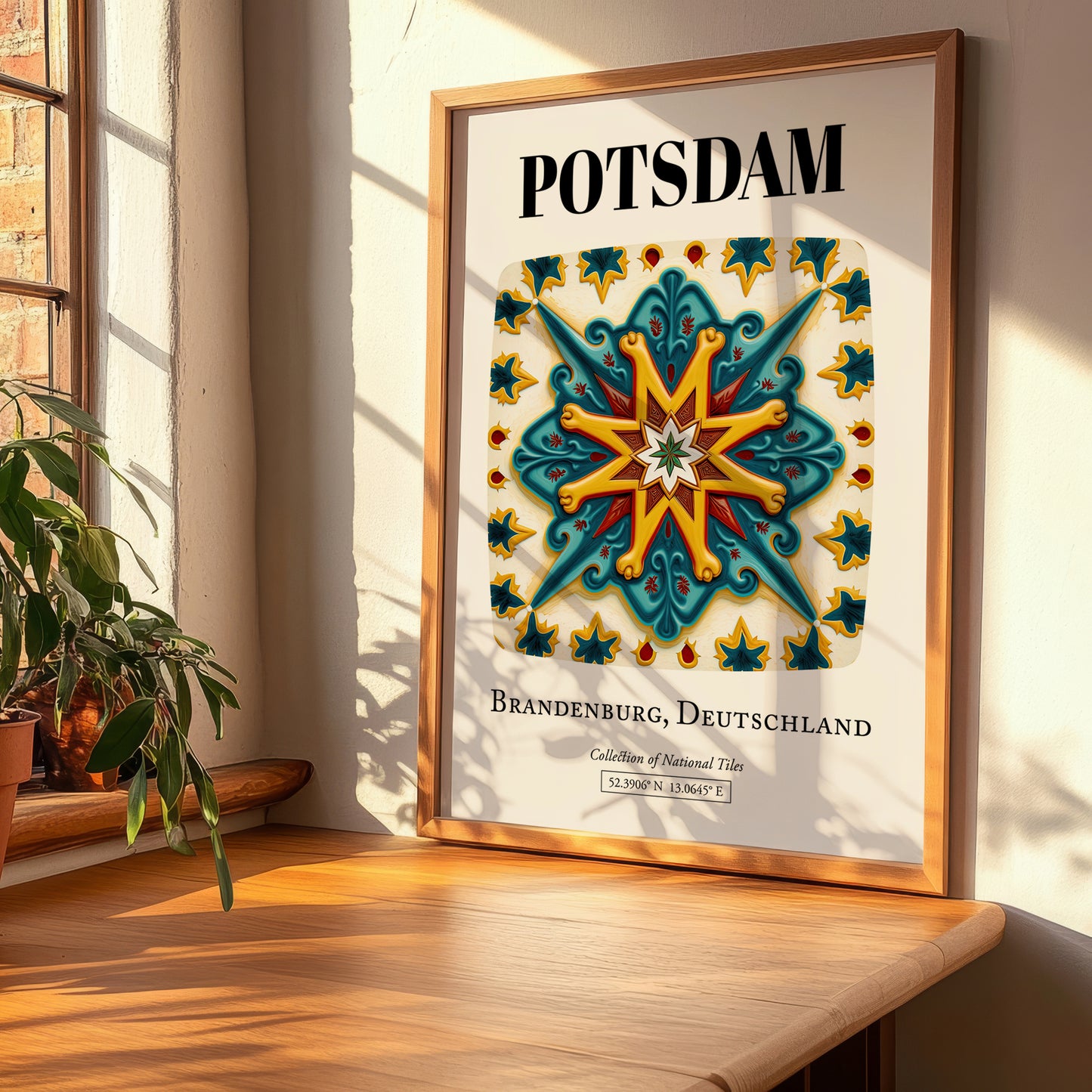 Potsdam, Germany – Travel Poster, clean layout with no caption