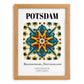 Potsdam, Germany – Travel Poster, set in oak frame