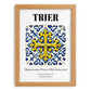 Trier, Germany – Travel Print, set in oak frame