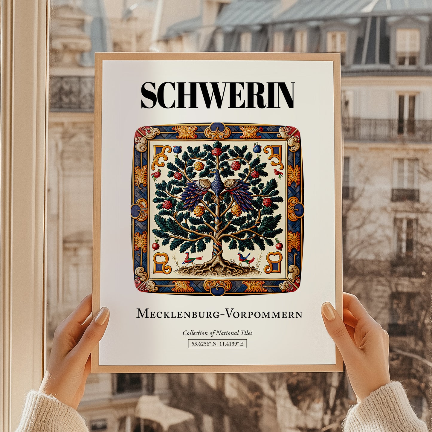 Schwerin, Germany – Travel Poster