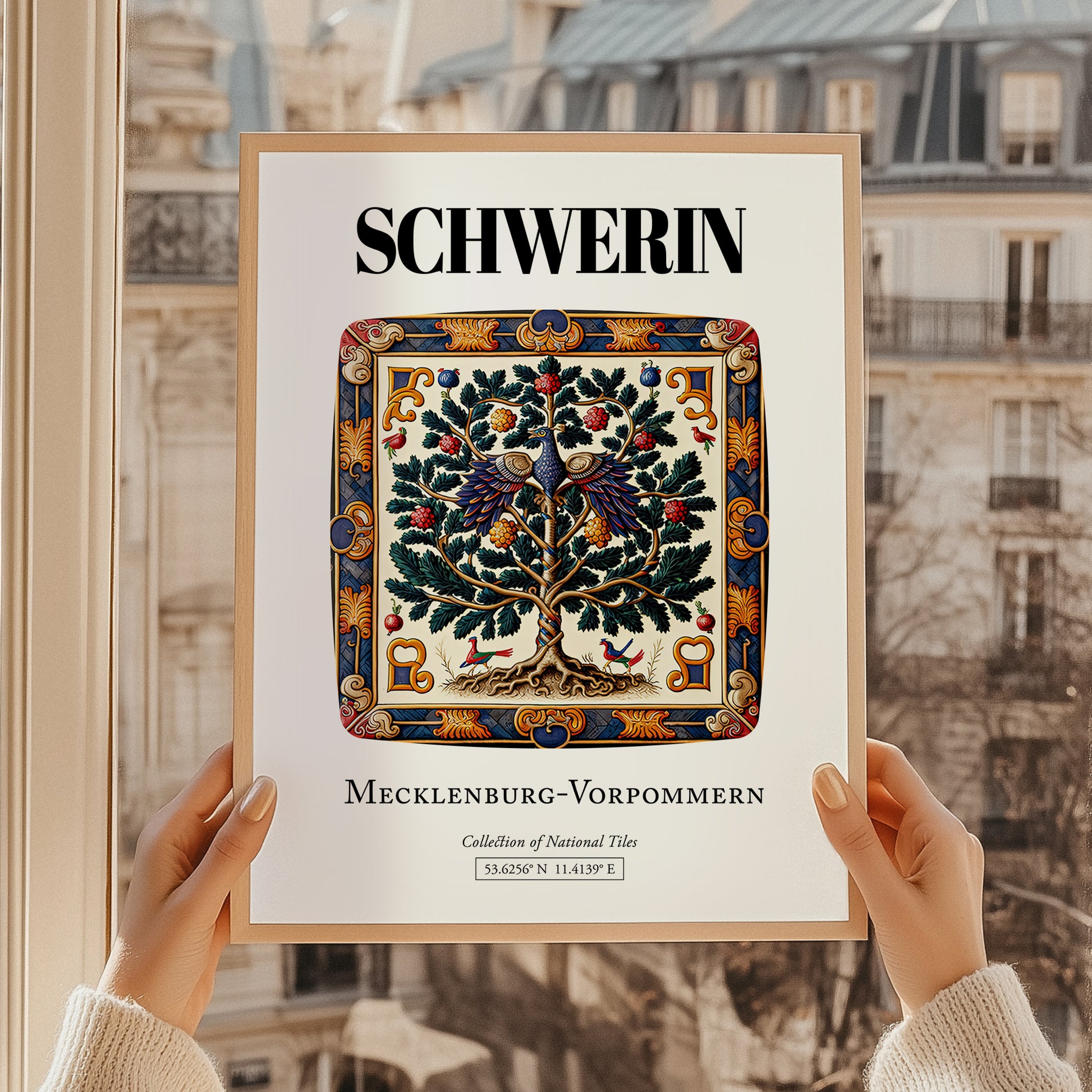 Schwerin, Germany – Travel Poster