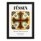 Füssen, Germany – Travel Memories Wall Print, in sleek black frame