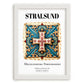 Stralsund, Germany – Architectural Travel Art, placed in minimal white frame