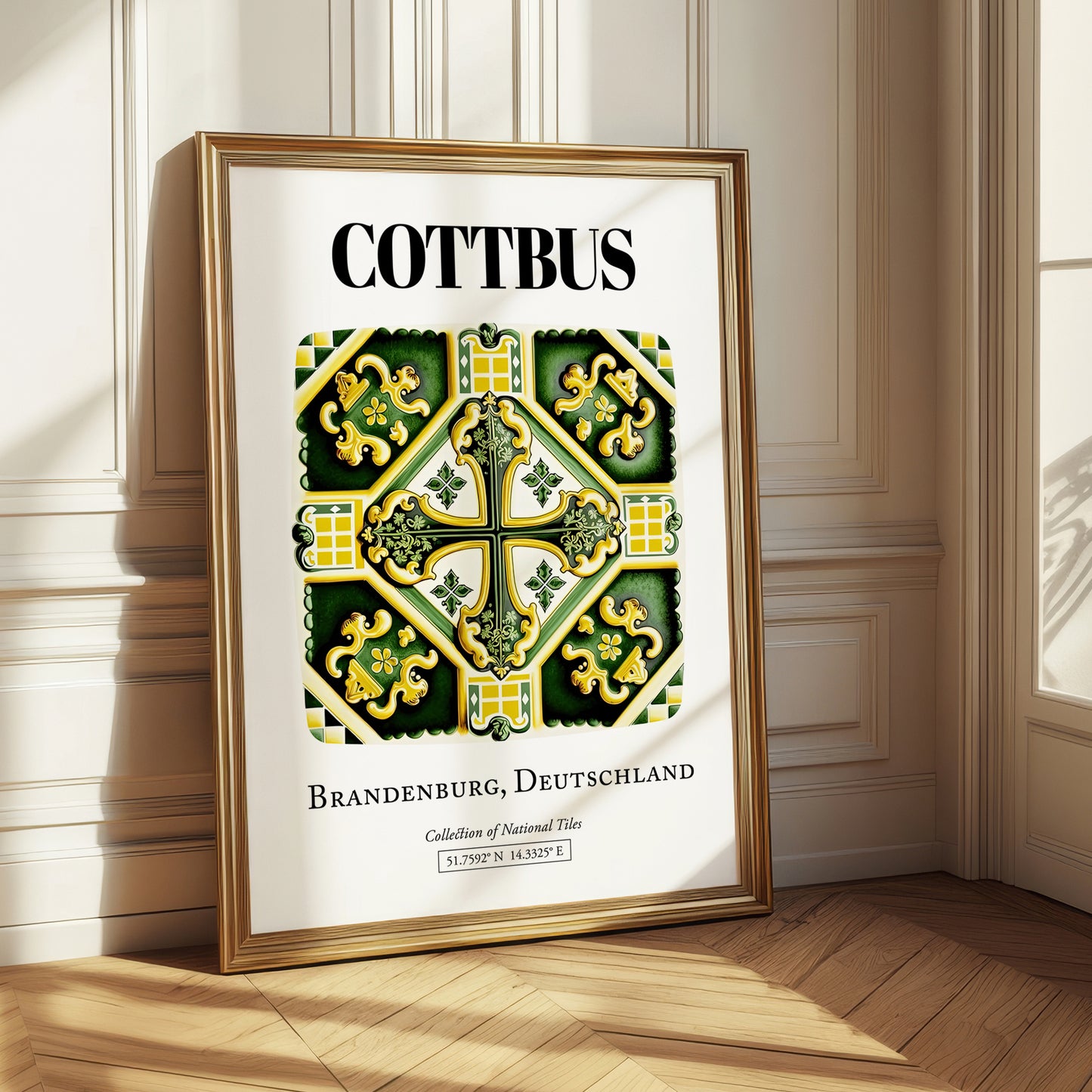 Cottbus, Germany – National Pride Wall Decor, styled in a charming Paris street view