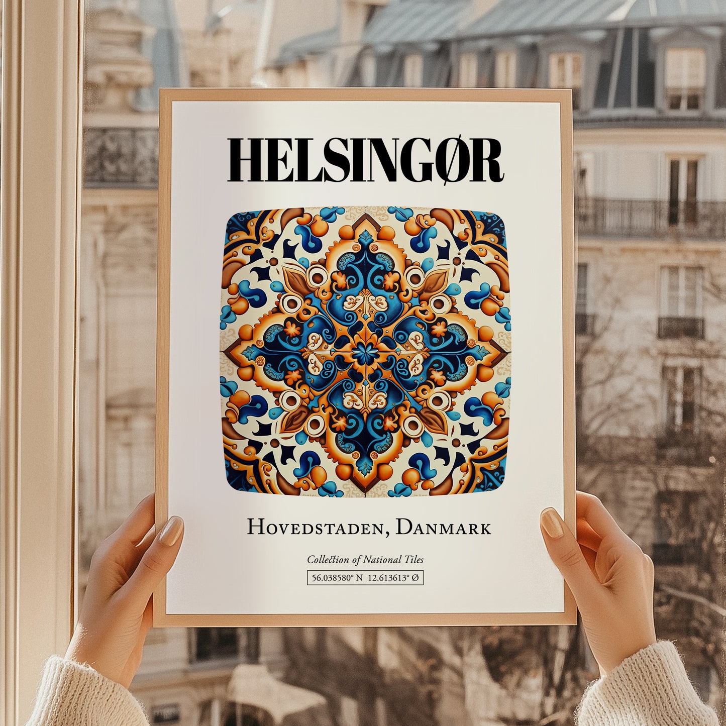 Helsingør, Denmark – Vintage Travel Poster