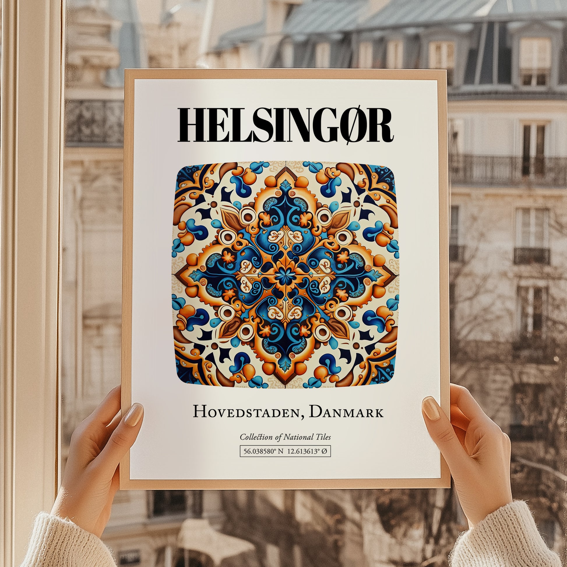 Helsingør, Denmark – Vintage Travel Poster
