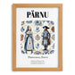 Pärnu, Estonia – Travel Wall Decor, set in oak frame