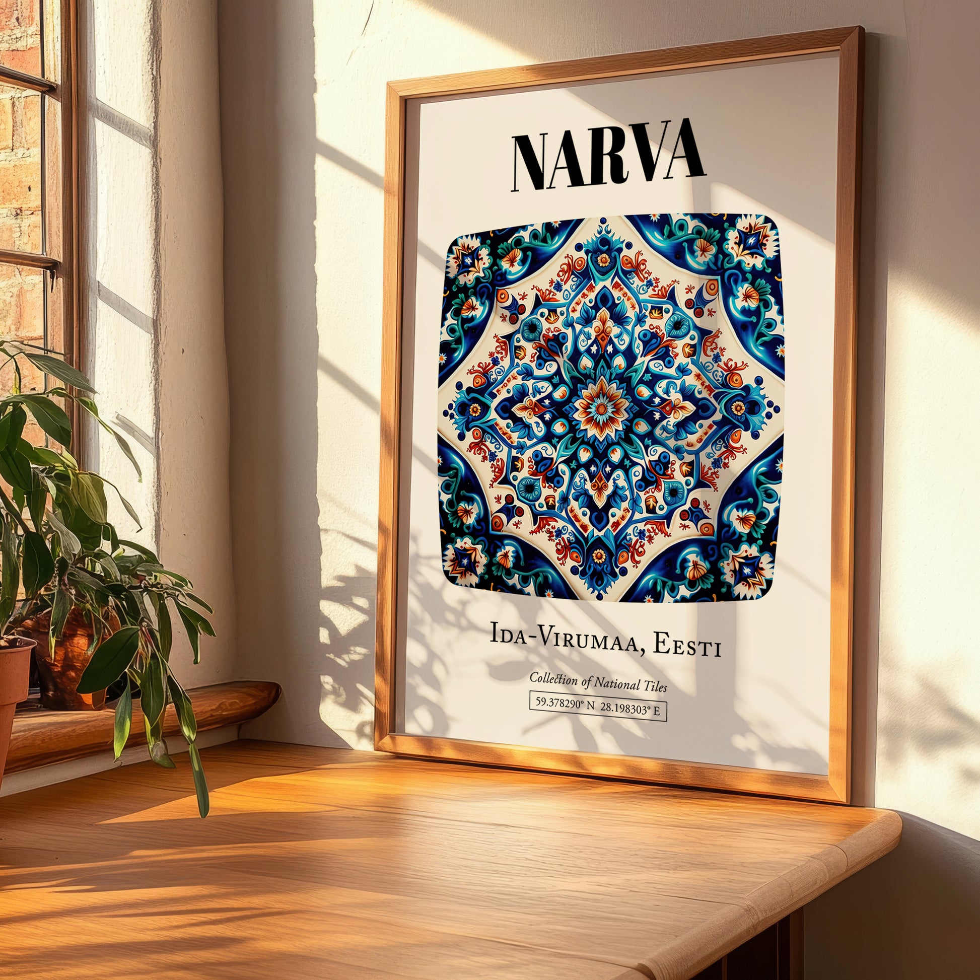 Narva, Estonia – Travel Wall Art, clean layout with no caption
