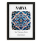 Narva, Estonia – Travel Wall Art, in sleek black frame