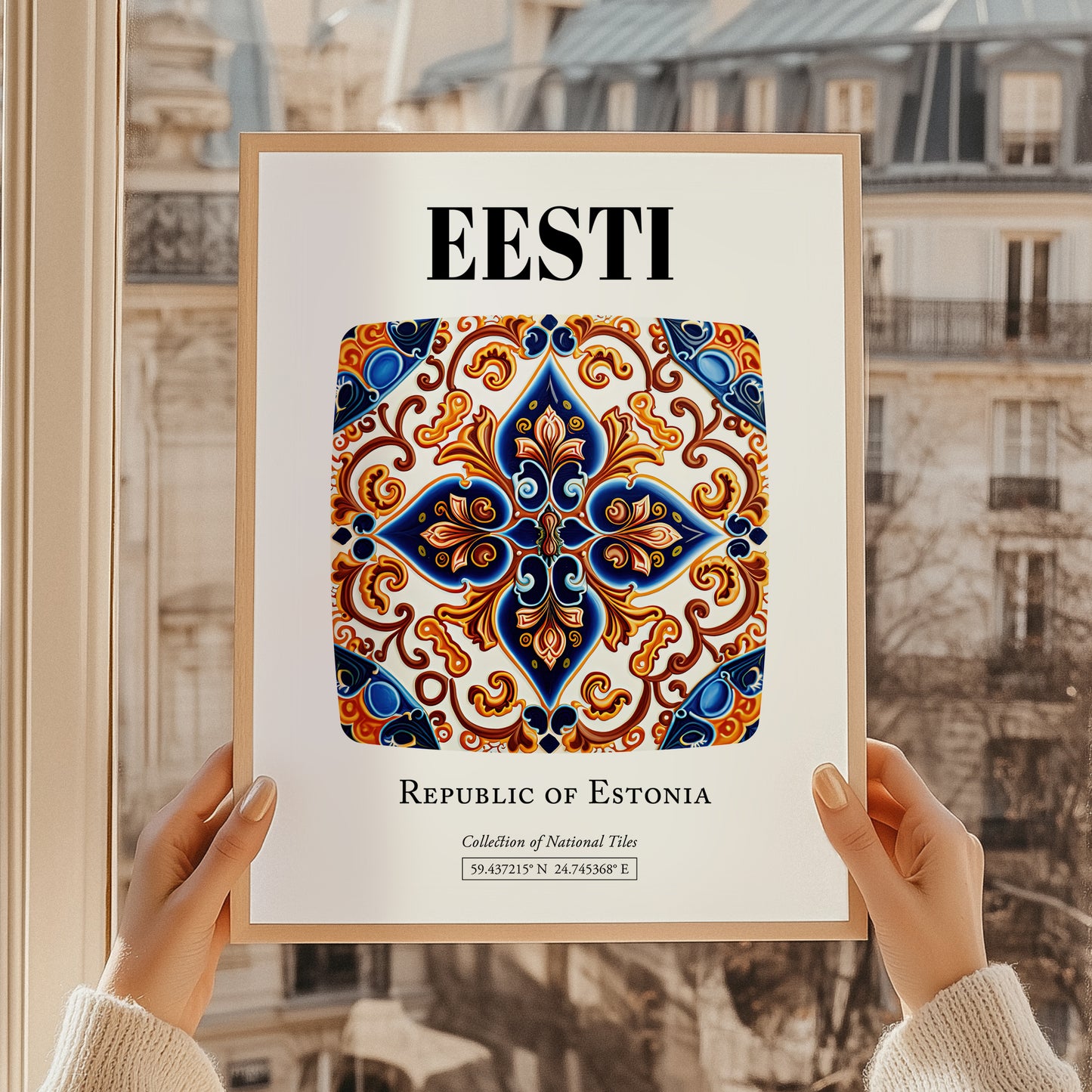 Eesti, Estonia – Travel Print