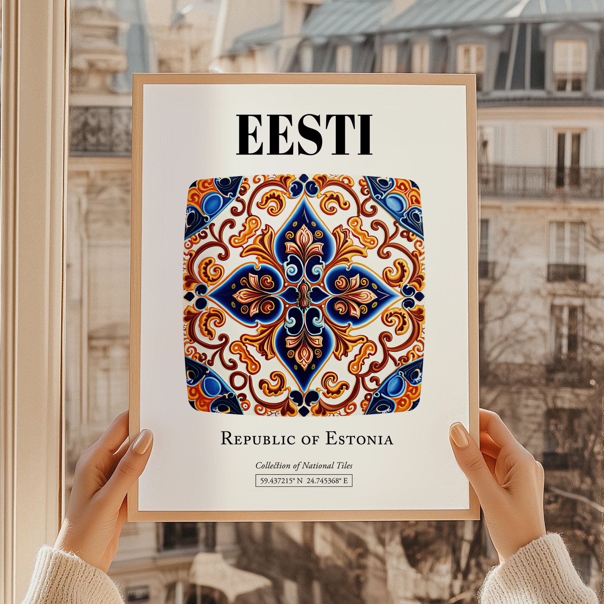 Eesti, Estonia – Travel Print