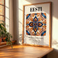 Eesti, Estonia – Travel Print, clean layout with no caption
