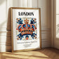 London, England – Travel Wall Decor, styled in a charming Paris street view