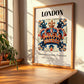 London, England – Travel Wall Decor, clean layout with no caption