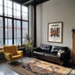London, England – Travel Wall Decor, unframed on coastal sand