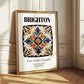 Brighton, England – Travel Wall Art, styled in a charming Paris street view