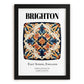 Brighton, England – Travel Wall Art, in sleek black frame