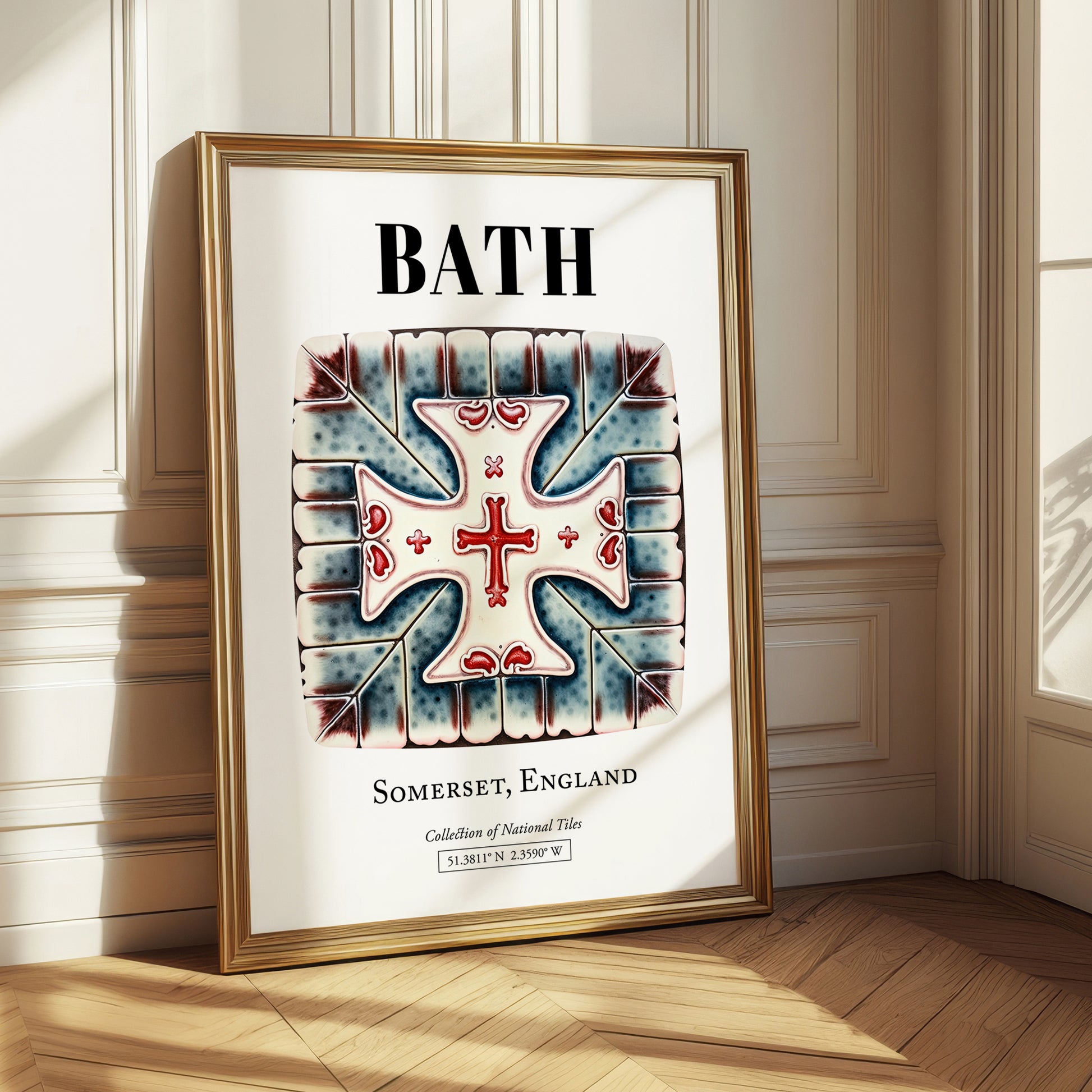Bath, England – Travel Wall Decor, styled in a charming Paris street view