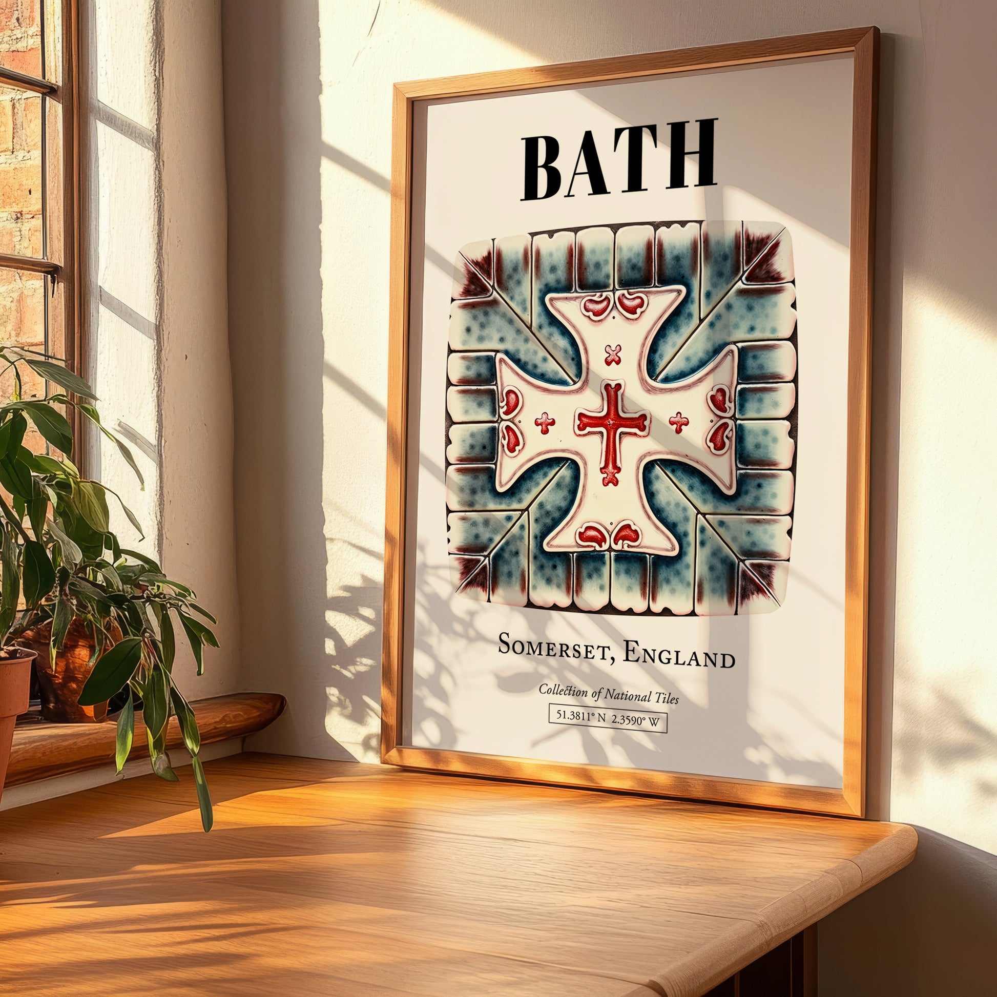 Bath, England – Travel Wall Decor, clean layout with no caption