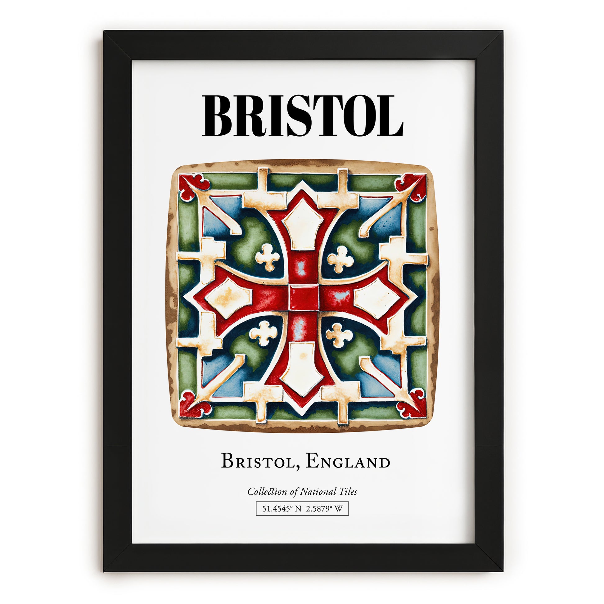 Bristol, England – Dream Destination Decor, in sleek black frame
