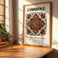 Cambridge, England – Travel Poster, clean layout with no caption