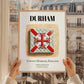 Durham, England – Travel Poster