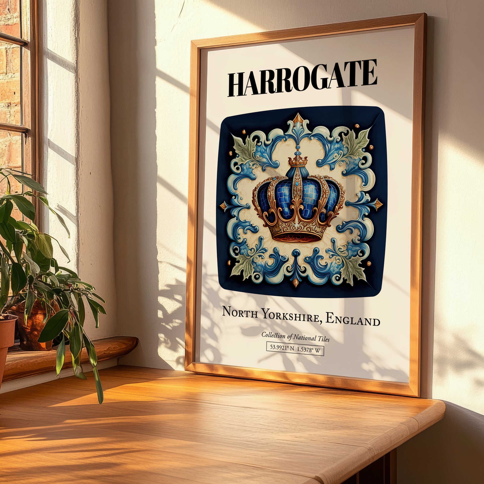 Harrogate, England – Travel Wall Decor, clean layout with no caption
