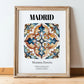Madrid, Spain – Dream Destination Decor, in wooden frame leaning on the floor