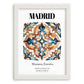 Madrid, Spain – Dream Destination Decor, placed in minimal white frame
