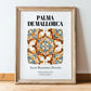 Palma De Mallorca, Spain – Travel Print, in wooden frame leaning on the floor