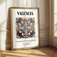 Valencia, Spain – Cityscape Wall Art, styled in a charming Paris street view