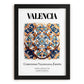 Valencia, Spain – Cityscape Wall Art, in sleek black frame