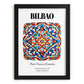 Bilbao, Spain – Travel Memories Wall Print, in sleek black frame