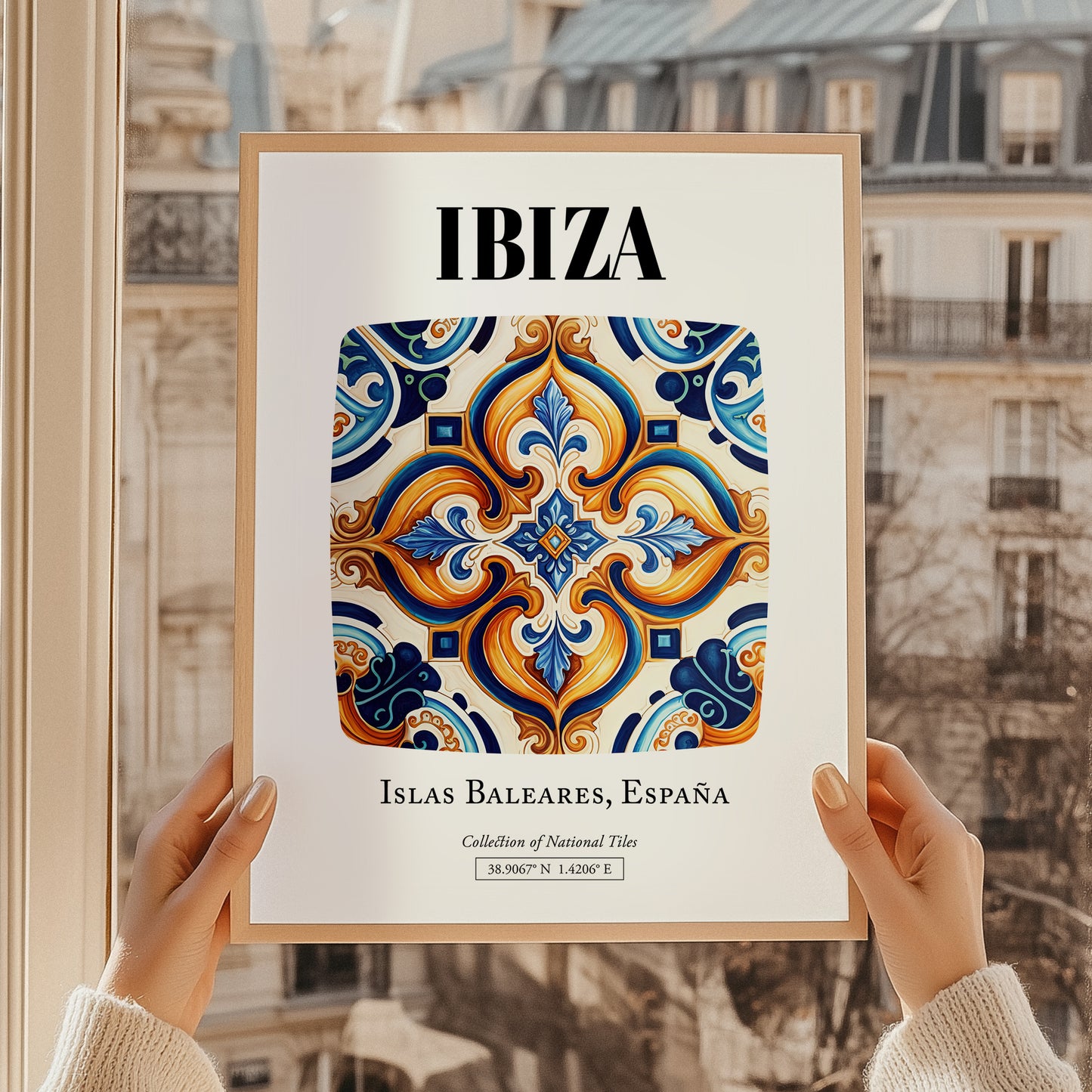 Ibiza, Spain – Historic Cities Art Print