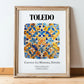 Toledo, Spain – Travel Memories Wall Print, in wooden frame leaning on the floor