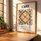 Cádiz, Spain – Travel Poster, clean layout with no caption