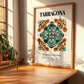 Tarragona, Spain – World Heritage Travel Poster, clean layout with no caption