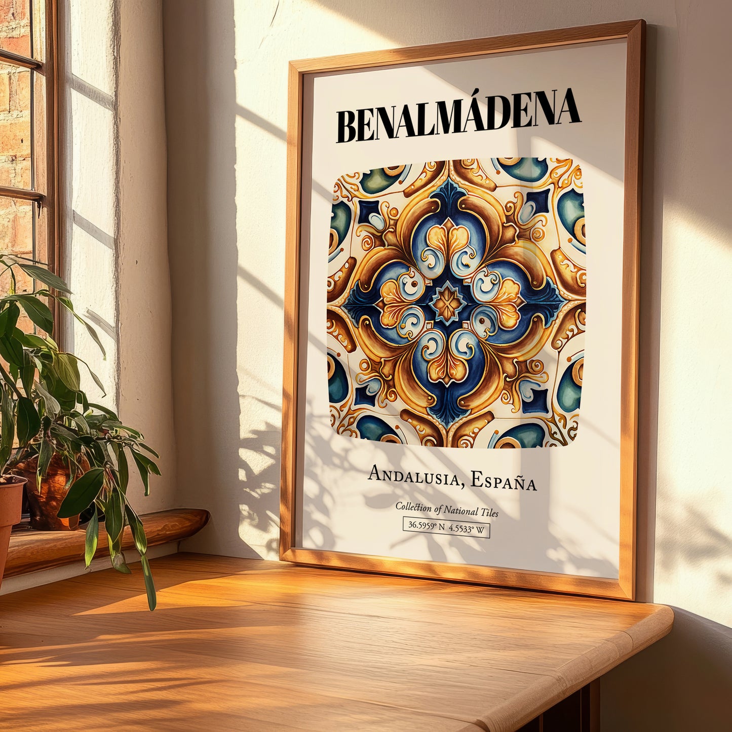 Benalmádena, Spain – National Pride Wall Decor, clean layout with no caption