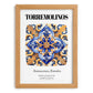 Torremolinos, Spain – Travel Print, set in oak frame