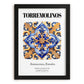 Torremolinos, Spain – Travel Print, in sleek black frame