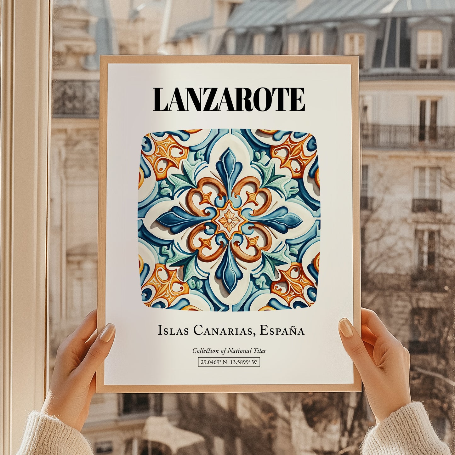 Lanzarote, Spain – Wanderlust-Inspired Poster