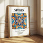 Sitges, Spain – Travel Print, styled in a charming Paris street view