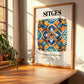 Sitges, Spain – Travel Print, clean layout with no caption