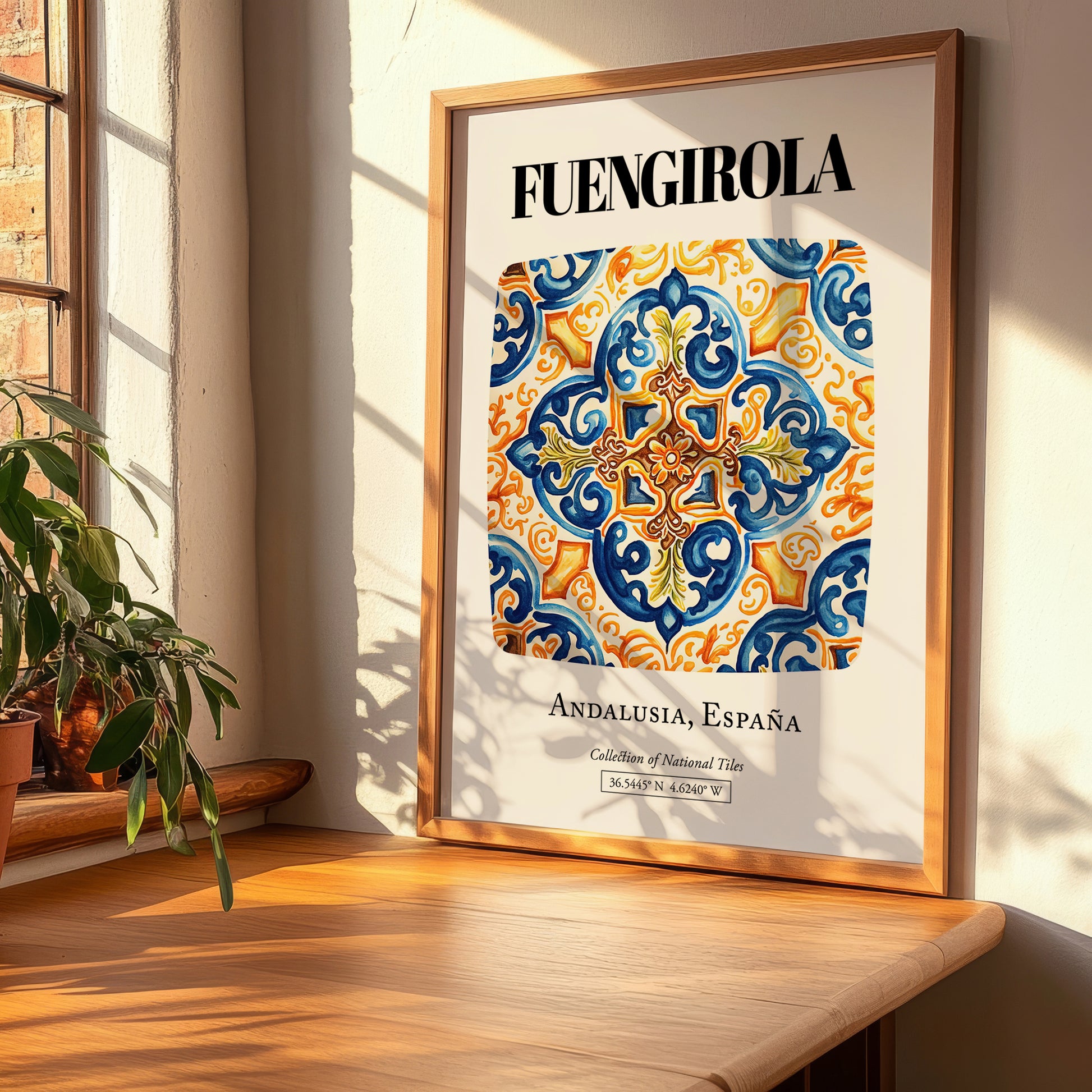 Fuengirola, Spain – Travel Wall Art, clean layout with no caption